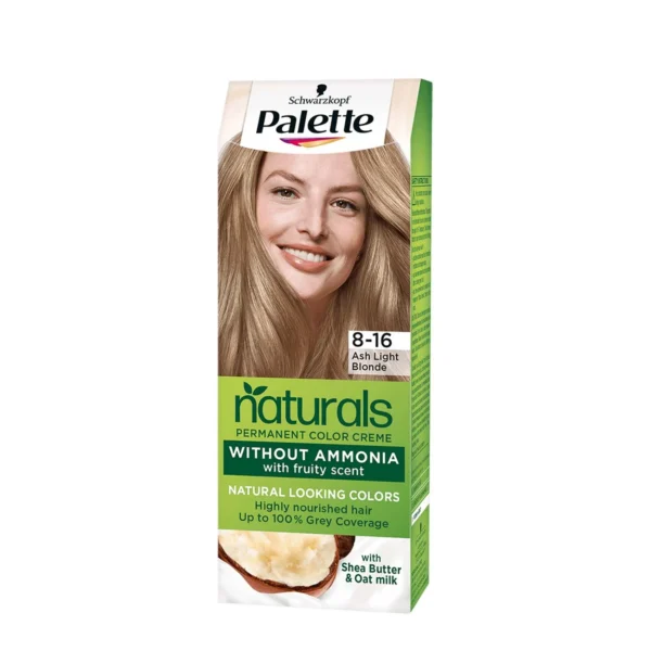 Palette Naturals Light Blonde 8.16 50ml