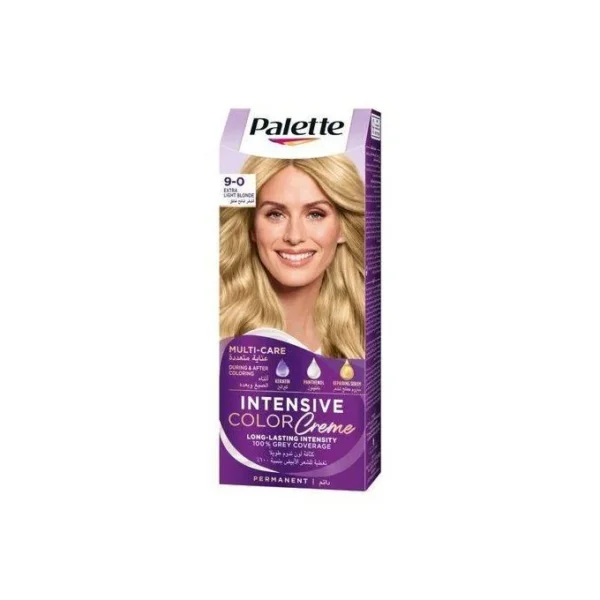 Palette Semi Kit Hair Dye, Ultra Light Blonde 9.0, 50ml