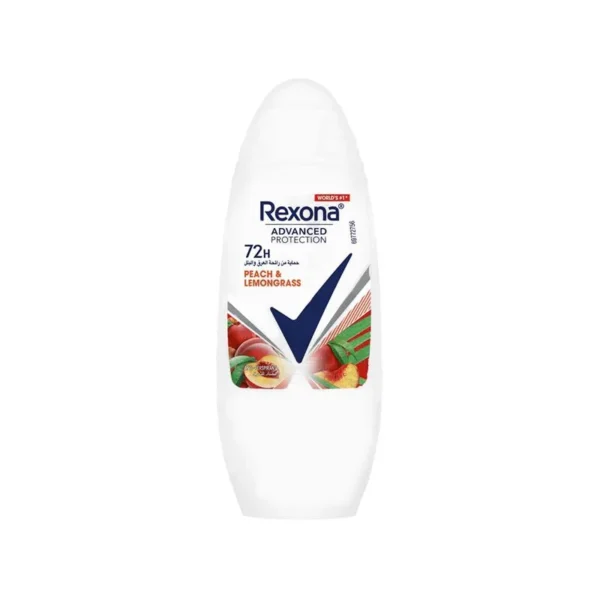Rexona Roll-On Deodorant Advanced Protection Peach & Lemongrass 50ml