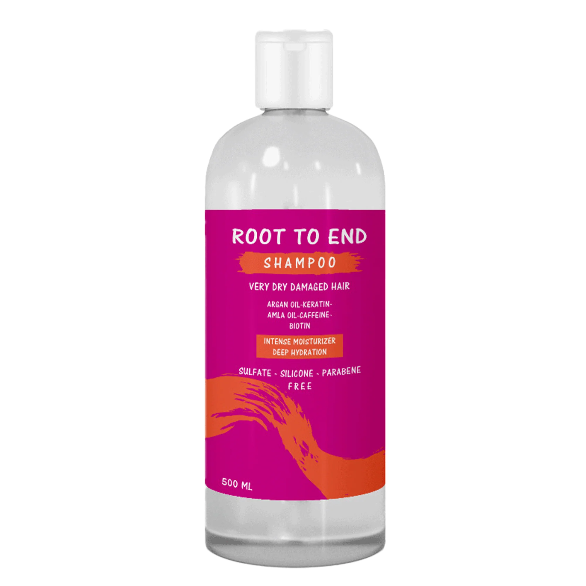 Root to End Dry Hair Moisturizing Shampoo 500ml