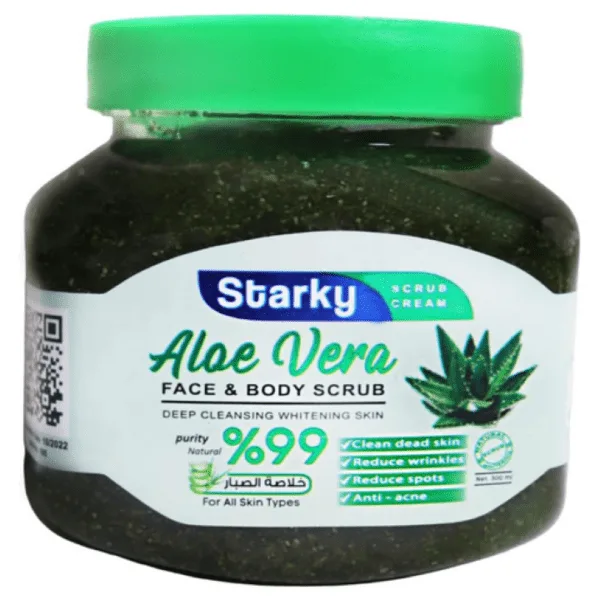 Starkey Aloe Vera Deep Cleansing Face & Body Scrub 300ml