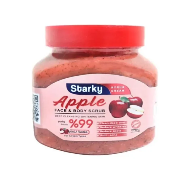 Starkey Apple Deep Cleansing Face & Body Scrub 300ml