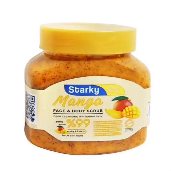 Starkey Mango Deep Cleansing Face & Body Scrub 300ml