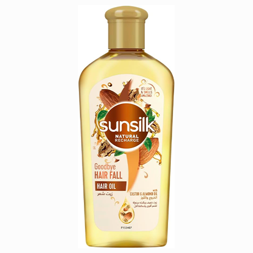 Sunsilk Castor & Almond Anti-Hair Fall Oil 250ml