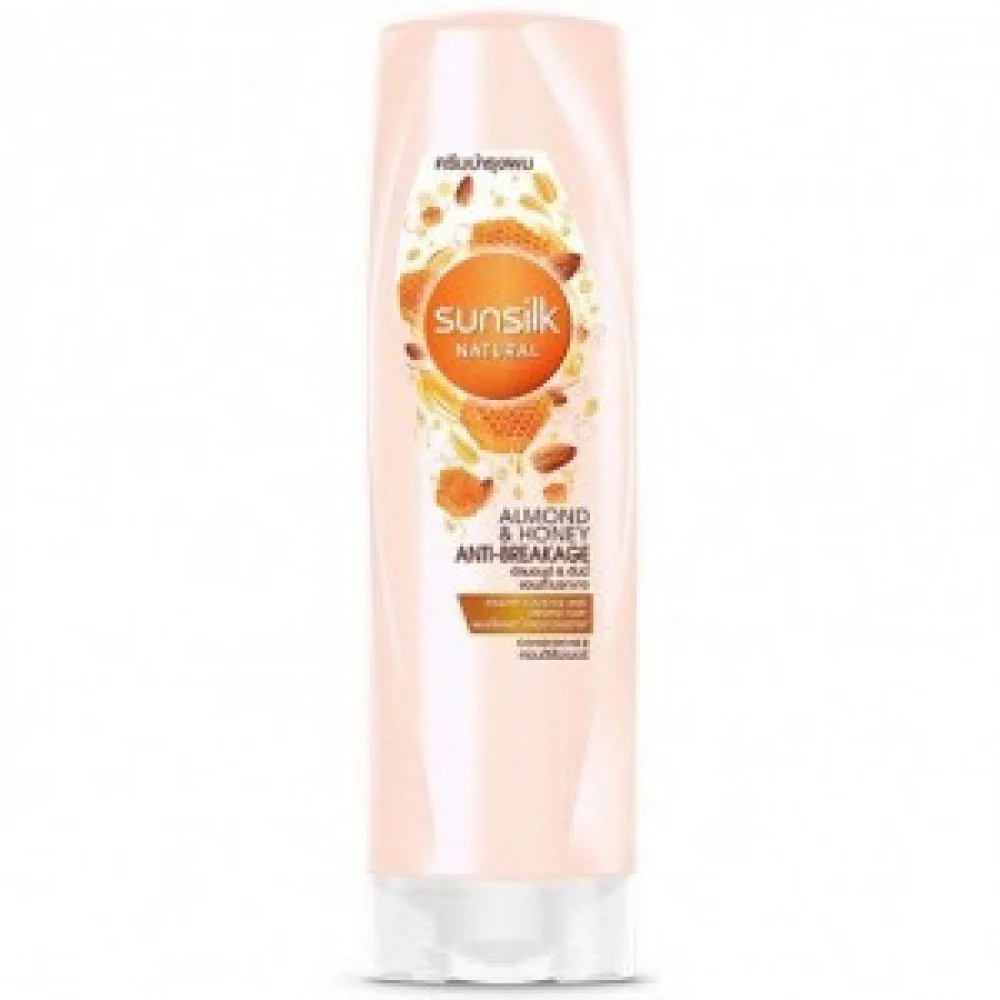 Sunsilk Conditioner with Almond Oil and Honey to Reduce Hair Breakage 350ml