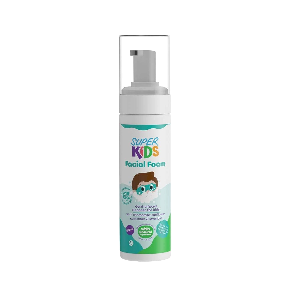 Super Kids Foaming Facial Wash 200ml