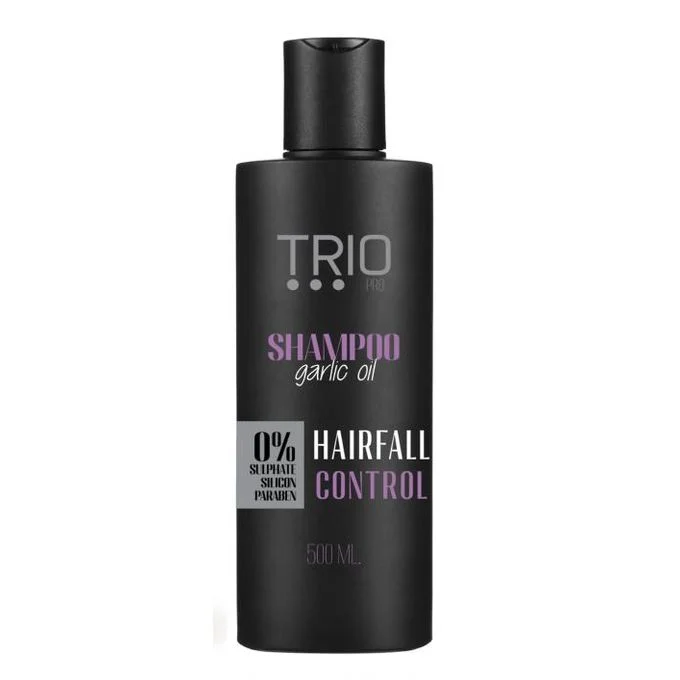 Trio Garlic Oil Shampoo Sulfate Free 500ml Trio Garlic Oil Shampoo Sulfate Free 500ml