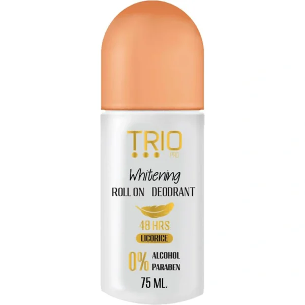 Trio Roll-On Deodorant for Skin Lightening 75ml