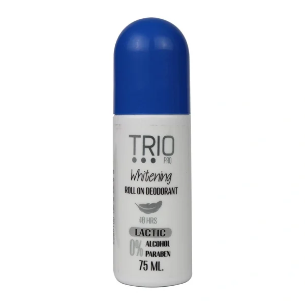Trio Roll-On Deodorant for Skin Lightening Blue 75ml
