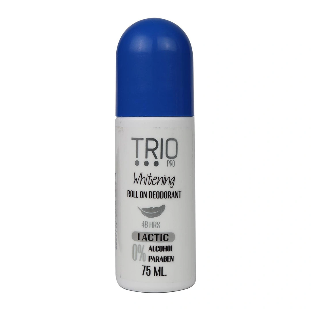 Trio Roll-On Deodorant for Skin Lightening Blue 75ml