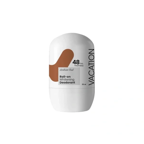Vacation Roll-On Deodorant Oud Scent for Skin Lightening and Unifying 50ml