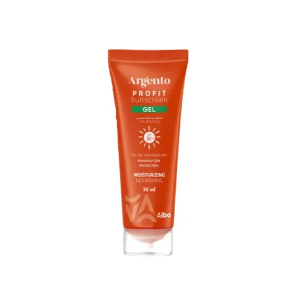 Argento Sunscreen Profit Gel +50 SPF for Oily and Combination Skin 60ml