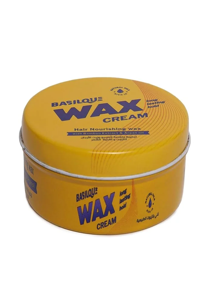 Basilque Wax Cream with Bamboo and Argan Oil to Fix and Nourish Hair 100ml Basilque Wax Cream with Bamboo and Argan Oil to Fix and Nourish Hair 100ml
