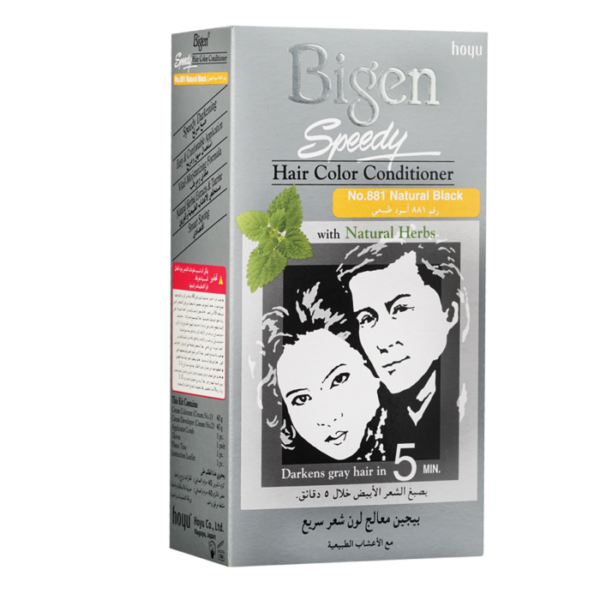 Bigen Speedy Natural Black 881 Hair Dye