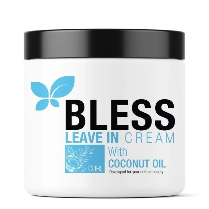 Bless Leave-In Cream with Coconut for Nourishing and Moisturizing Hair 450g
