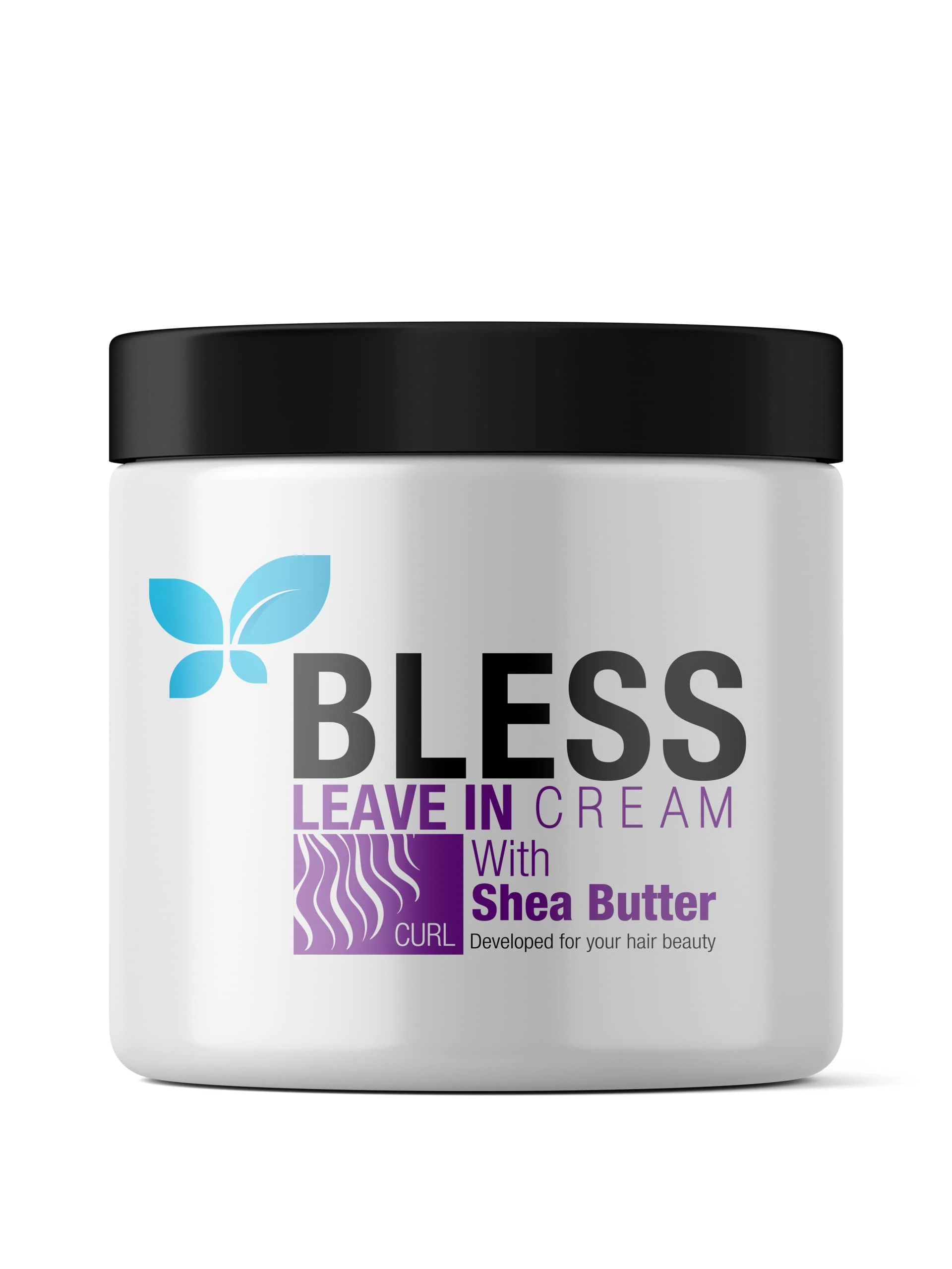 Bless Leave-In Cream with Shea Butter for Nourishing and Moisturizing Hair 250ml