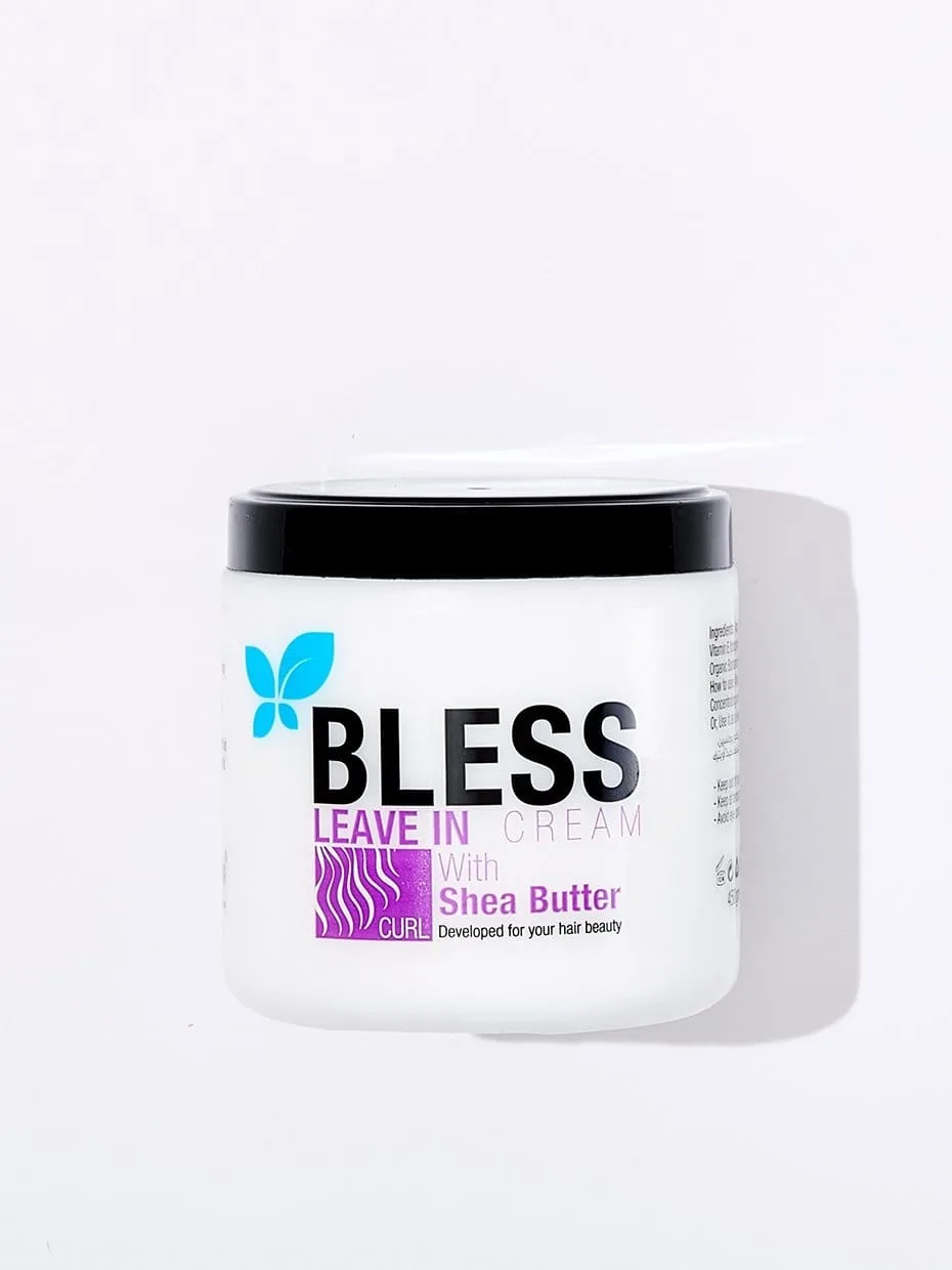 Bless Leave-In Cream with Shea Butter for Nourishing and Moisturizing Hair 450g Bless Leave-In Cream with Shea Butter for Nourishing and Moisturizing Hair 450g