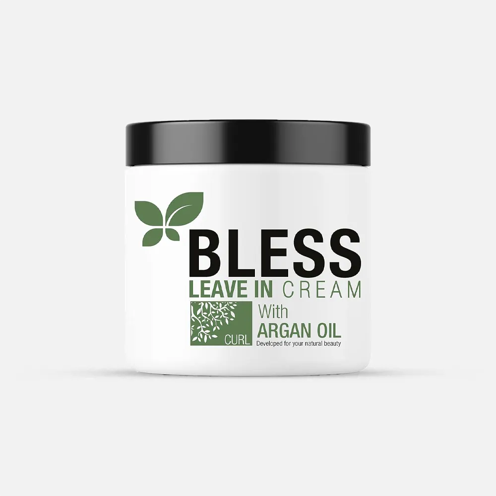 Bless Leave-in Cream with Argan Oil for Nourishing Damaged and Split Hair 250ml