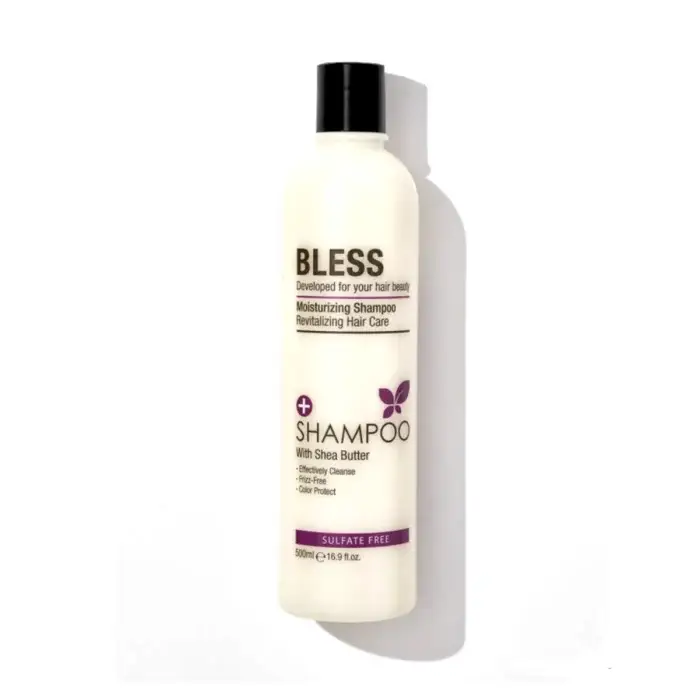 Bless Shea Butter Sulfate-Free Shampoo Cleanses and Moisturizes Hair 300ml Bless Shea Butter Sulfate-Free Shampoo Cleanses and Moisturizes Hair 300ml