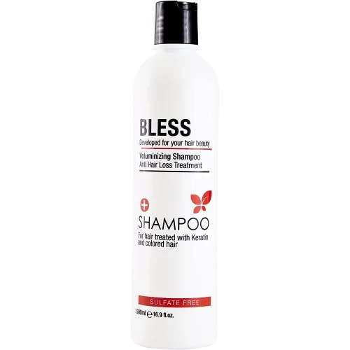 Bless Sulfate-Free Shampoo with Keratin for Color Protection 500mlBless Sulfate-Free Shampoo with Keratin for Color Protection 500ml