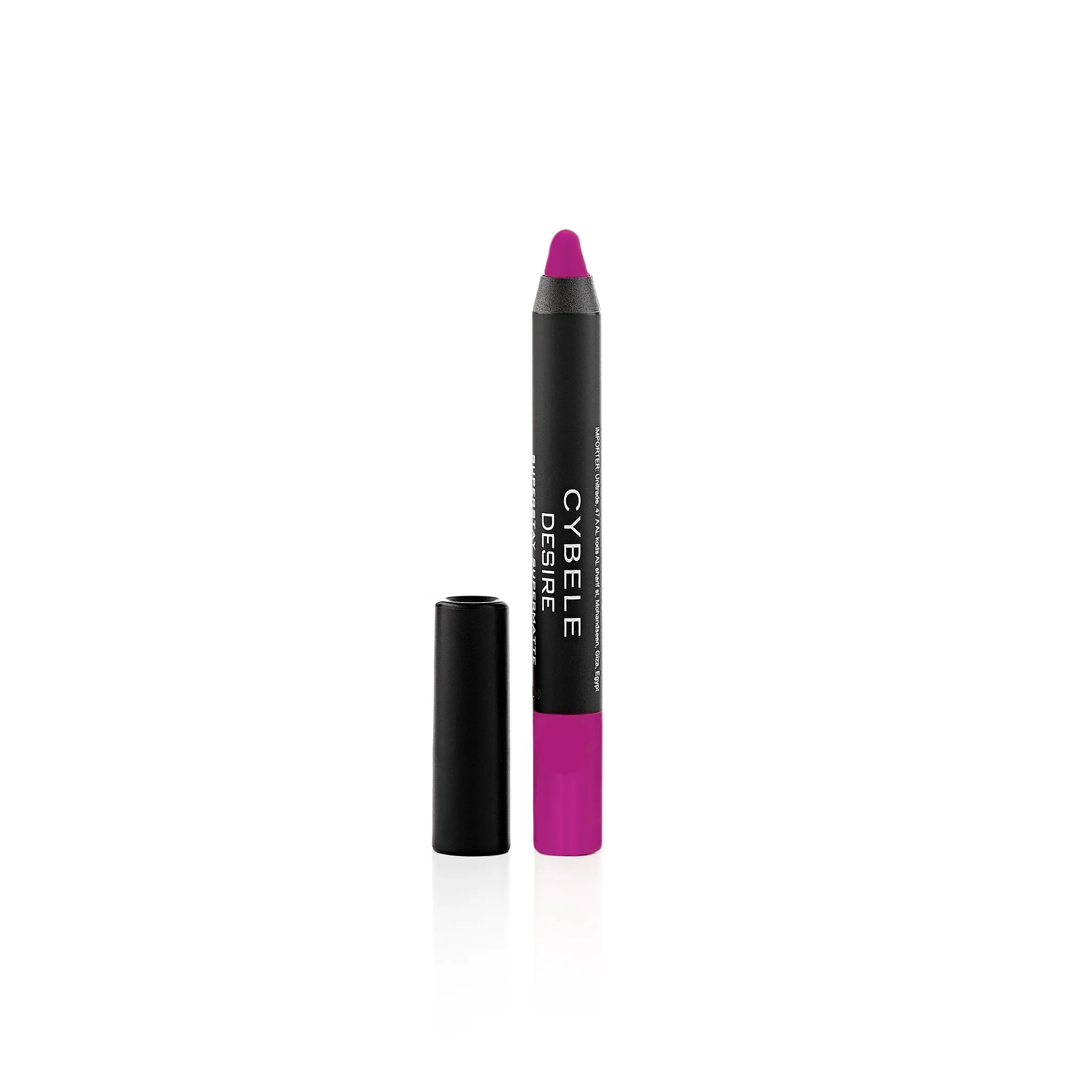 Cybele Desire Matte Lipstick Pencil - No. 12 Fuschia