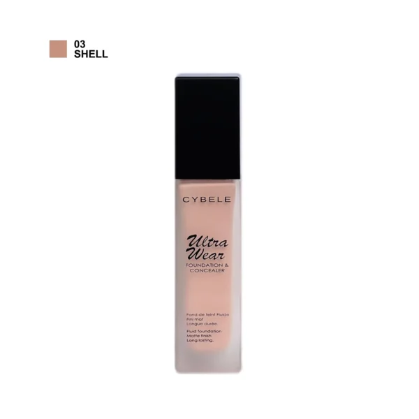 Cybele Ultra Wear Foundation & Concealer - 03 Shell