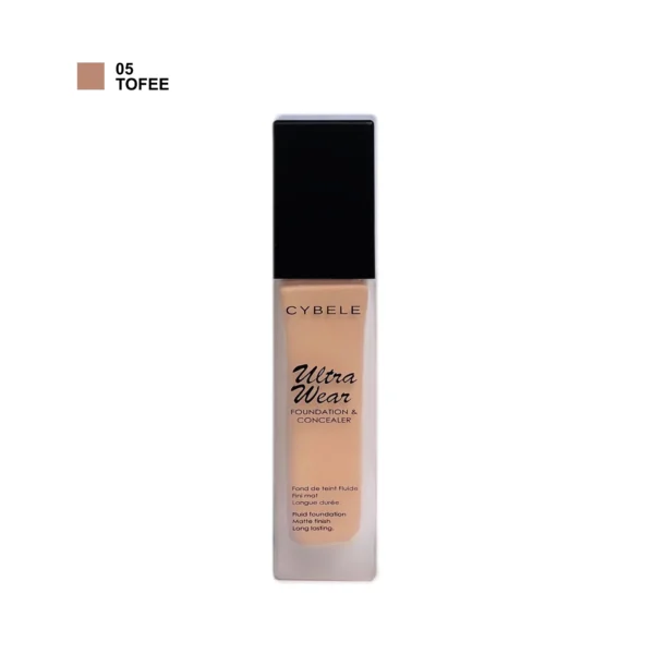 Cybele Ultra Wear Foundation & Concealer - 05 Toffee