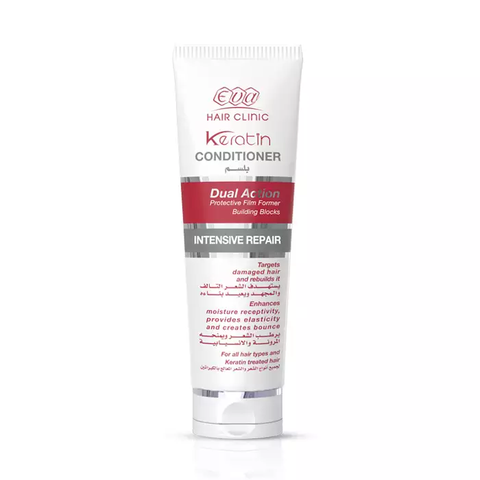 Eva Hair Clinic E-Keratin Conditioner for Moisturizing and Repairing Damaged Hair 230ml