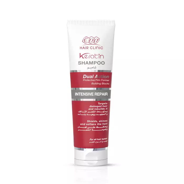 Eva Hair Clinic E Keratin Shampoo for Damaged Hair, 230ml Eva Hair Clinic E Keratin Shampoo for Damaged Hair, 230ml
