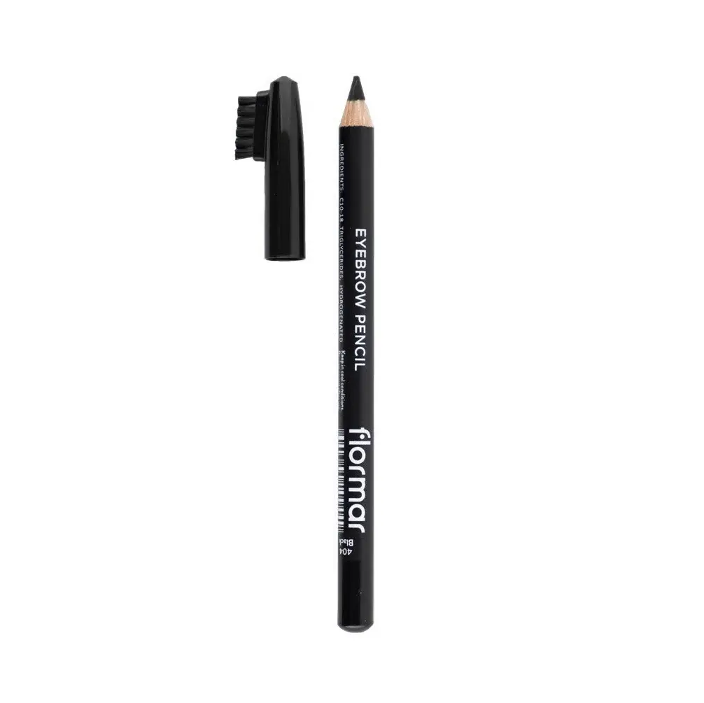 Flormar Eyebrow Pencil - 404 Black Flormar Eyebrow Pencil - 404 Black