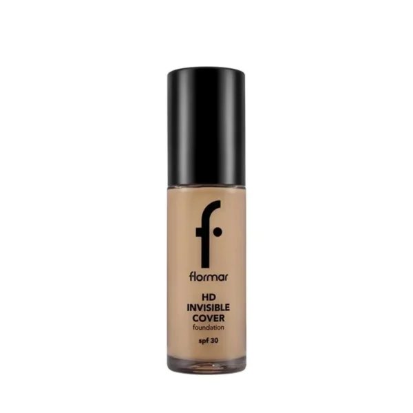Flormar HD Invisible Cover Foundation - 100 Medium Beige