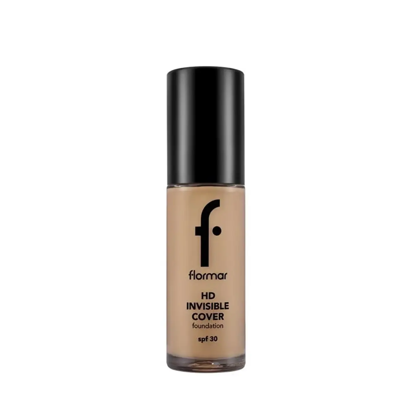 Flormar HD Invisible Cover Foundation - 100 Medium Beige