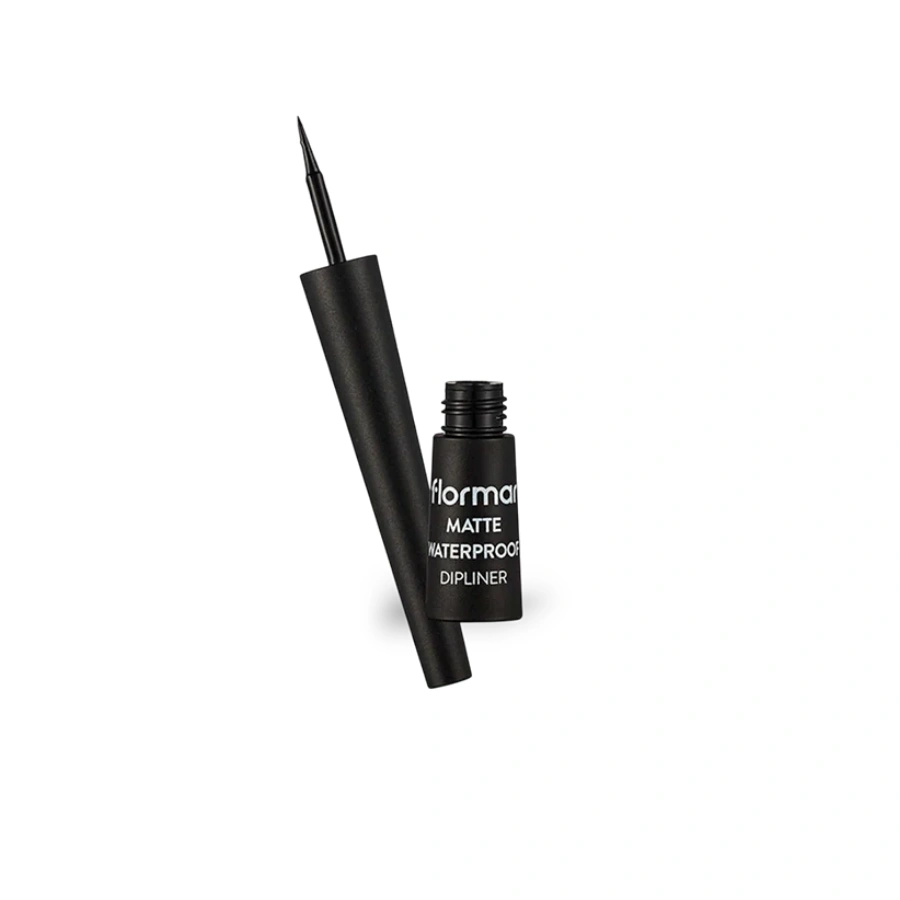 Flormar Matte Waterproof Dipliner - 01 Black