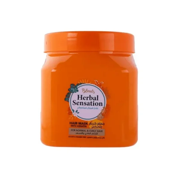 Hair Mask Herbal Sensation with Keratin for Repairing Damaged and Frizzy Hair 600ml