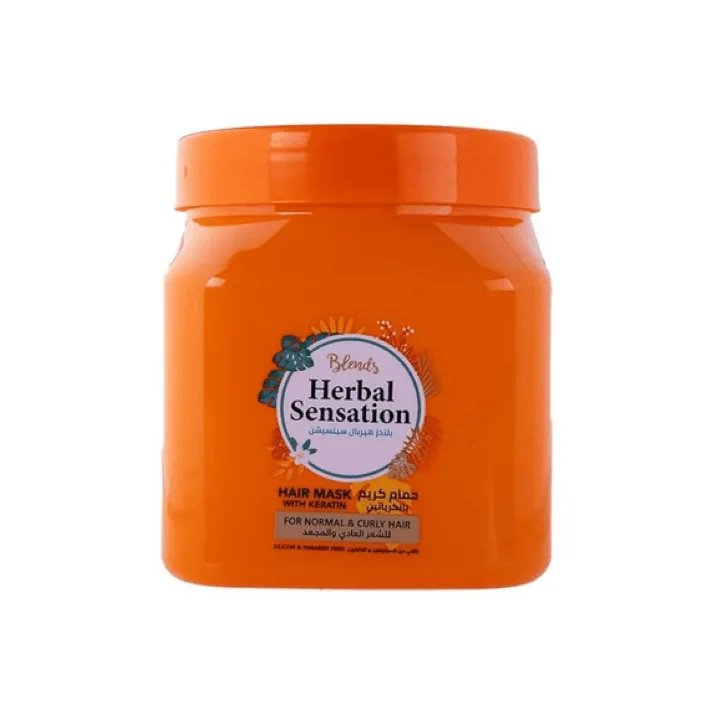 Hair Mask Herbal Sensation with Keratin for Repairing Damaged and Frizzy Hair 600ml Hair Mask Herbal Sensation with Keratin for Repairing Damaged and Frizzy Hair 600ml