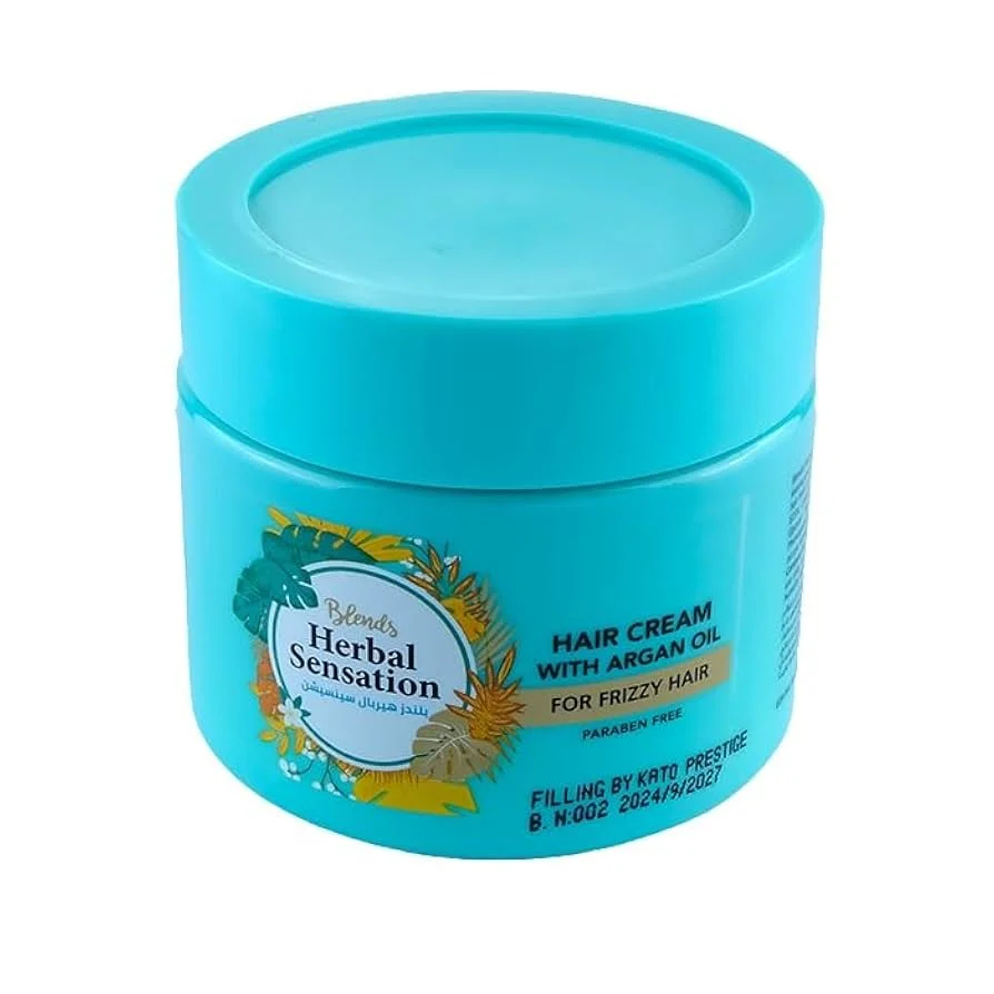 Herbal Sensation Argan Oil Moisturizing and Nourishing Cream for Frizzy Hair 180ml Herbal Sensation Argan Oil Moisturizing and Nourishing Cream for Frizzy Hair 180ml