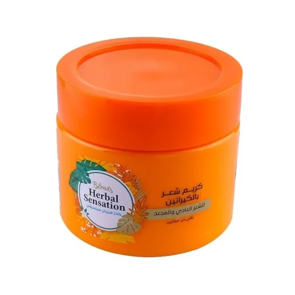 Herbal Sensation Keratin Repair Cream for Damaged and Frizzy Hair 180ml