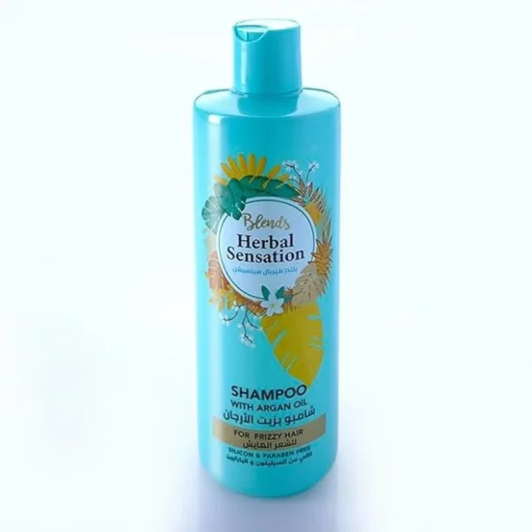 Herbal Sensation Shampoo with Argan Oil for Moisturizing and Nourishing Frizzy Hair 850ml