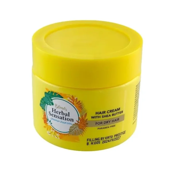 Herbal Sensation Shea Butter Moisturizing and Nourishing Cream for Dry Hair 180ml