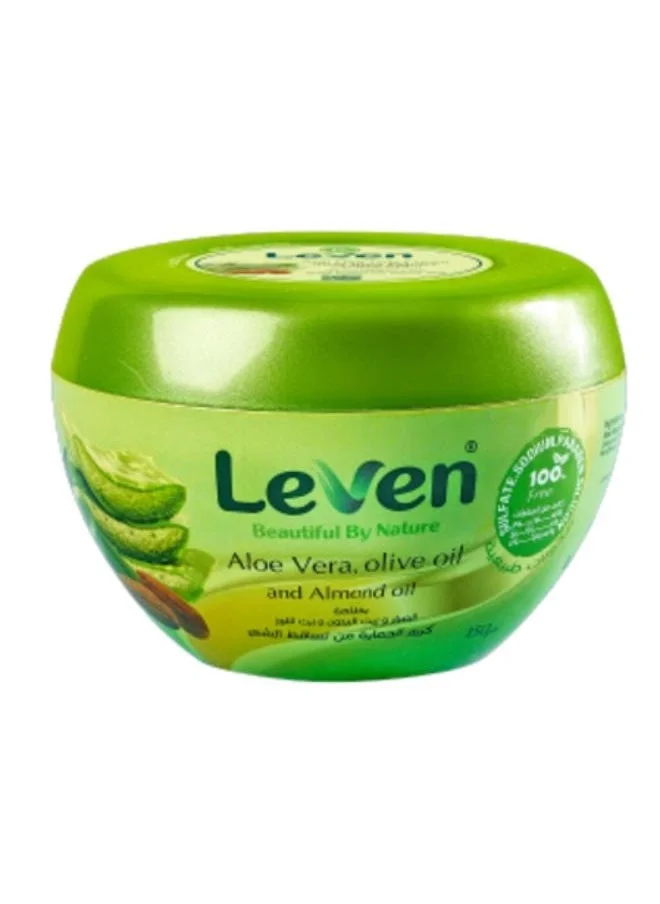 Leven Cream with Olive Oil and Aloe Vera for Hair Loss Treatment 150ml