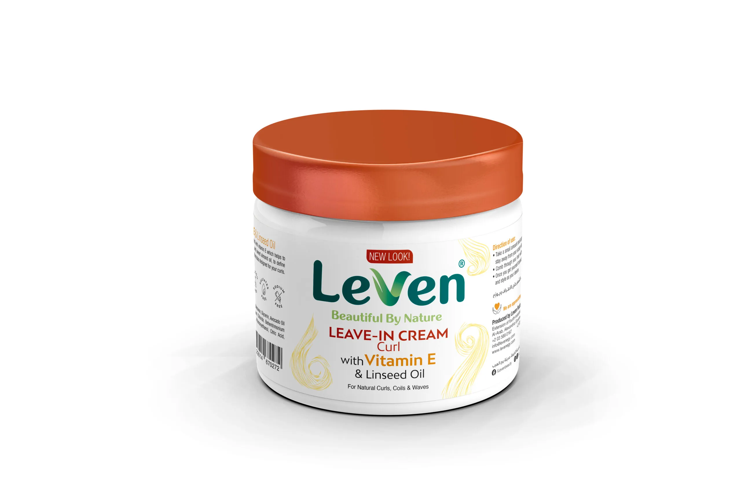 Leven Shea Butter Curly Hair Cream 495ml