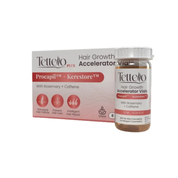 Tetillo File Ampoules to stimulate hair growth and fill in gaps, 6 10ml ampoules