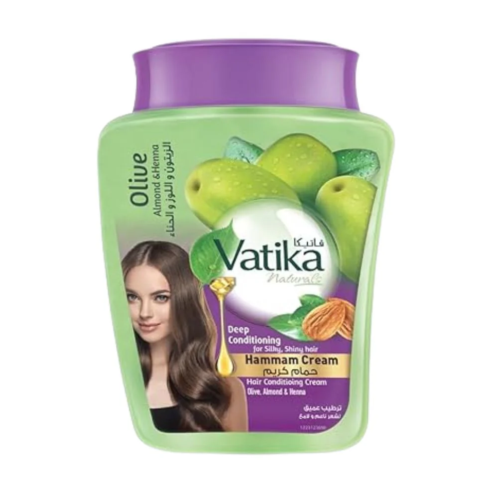 Vatika Almond, Henna & Olive Hair Mask for Dry Hair 255ml