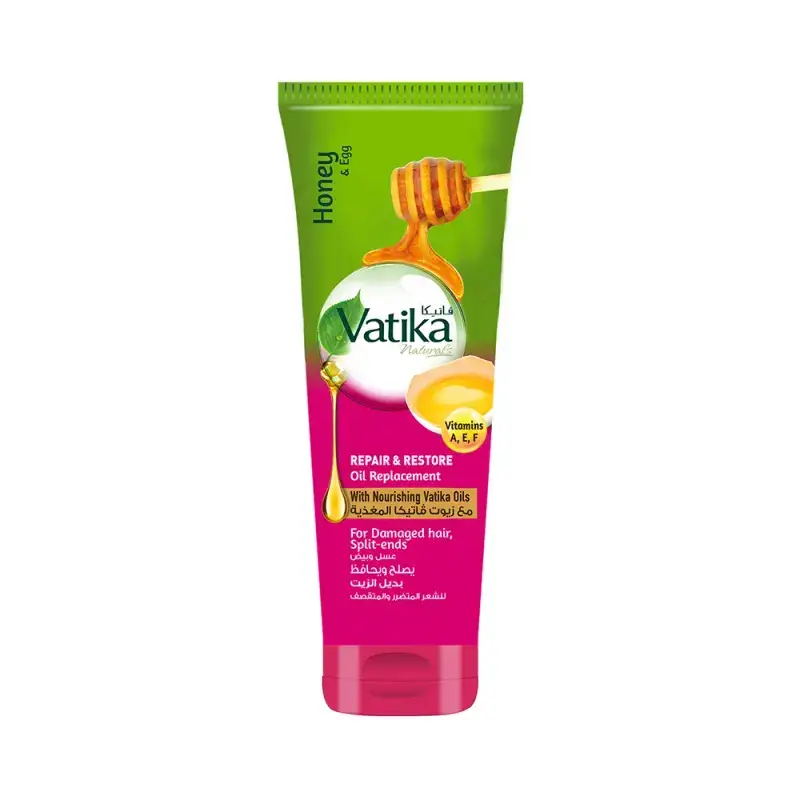 Vatika Almond & Honey Hair Serum for Damaged Hair 200ml