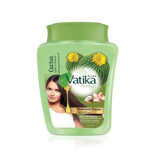 Vatika Garlic & Aloe Vera Hair Mask for Hair Fall Reduction 255ml