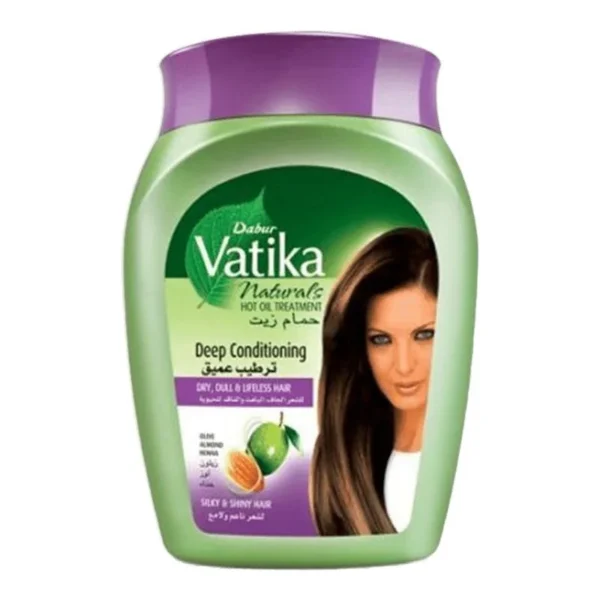 Vatika Hair Mask with Almond, Henna and Olive for Moisturizing Dry Hair 900g