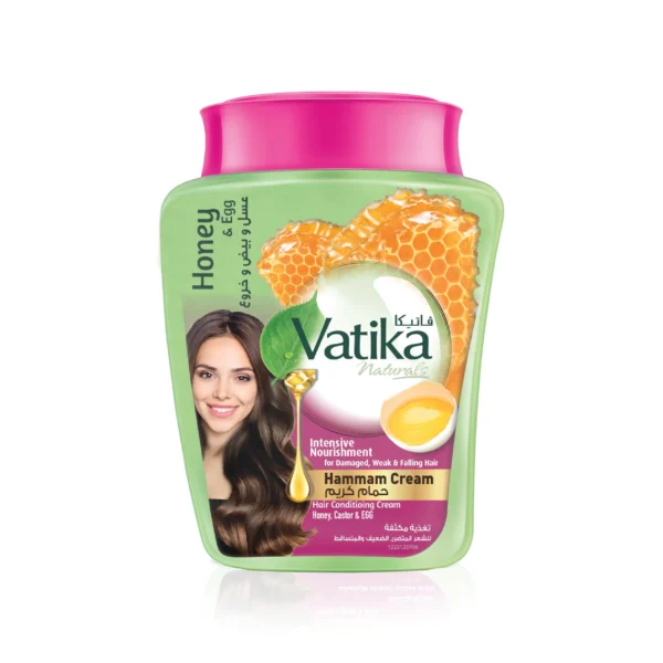 Vatika Hair Mask with Castor Honey for Intense Hair Nourishment 225ml